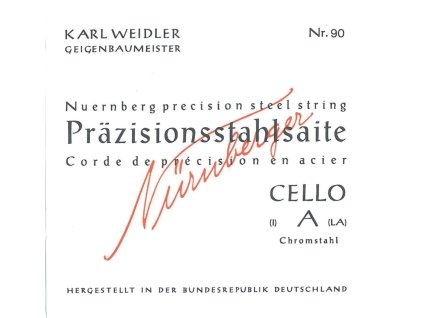 Nurnberger Strings For Cello Precision 3/4