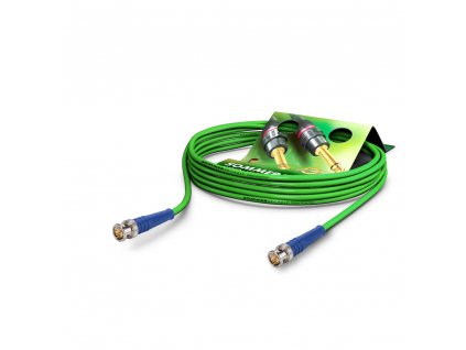 Sommer Cable Coaxcable Focusline L, Green, 0,75m