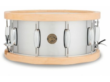 Gretsch Snare Gold Series Aluminum / Wood Hoops 6,5x14"