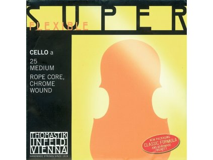 Thomastik Strings For Cello Superflexible rope core Medium