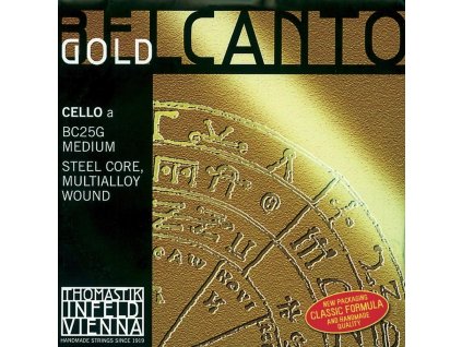 Thomastik Strings For Cello Belcanto Gold Medium