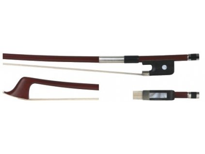 GEWA Double bass bow GEWA Strings Brasil wood French 1/4