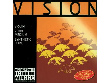 Thomastik Strings For Violin Vision synthetic core Medium