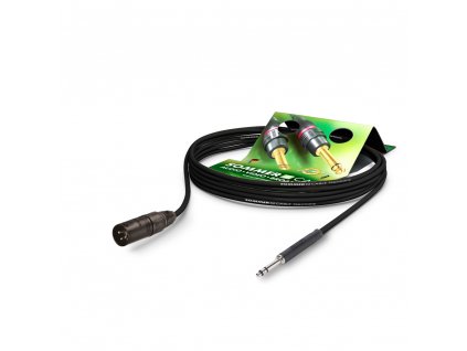 Sommer Cable PC Goblin 2x0,14qmm, Black, 0,50m