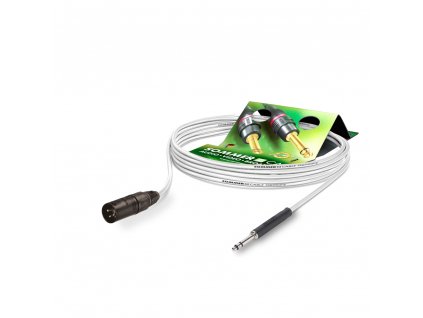 Sommer Cable PC Goblin 2x0,14qmm, White, 0,50m