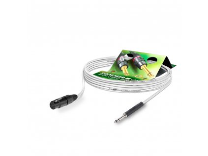 Sommer Cable PC Goblin 2x0,14qmm, White, 0,25m