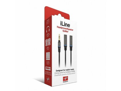 IK Multimedia iLine Headphone Stereo Splitter