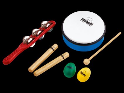 NINO PERCUSSION ASSORTMENT SET OF 7 PCS