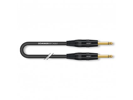 Sommer Cable IC Spirit Zilk 1x0,25qmm, Black, 3,00