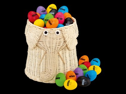 MEINL EGG SHAKER ASSORTMENT NINO SET OF 80 SORTED