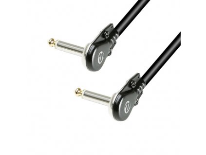 Adam Hall Cables K4 IRR 0030 FL - Instrumentenkabel mit extra flachen 6,35 mm M