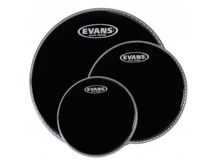 Evans TOMPACK: Black Chrome Rock