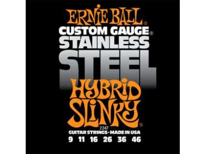 Ernie Ball Slinky Stainless Hybrid.009-.046