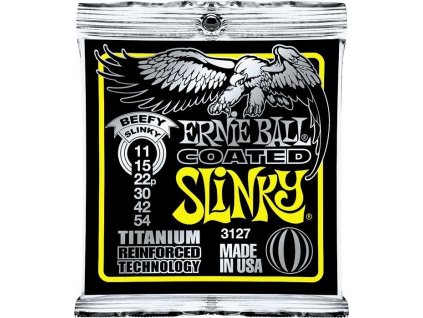 Ernie Ball Coated Slinky Titanium Beefy.011-.054