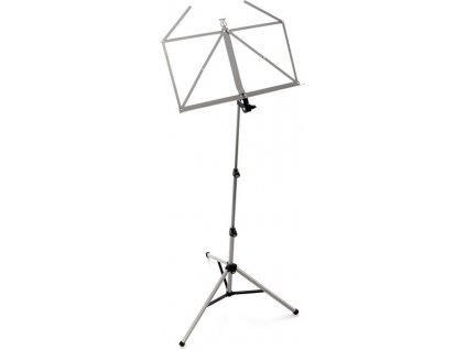 K&M 10065 Music stand nickel-colored