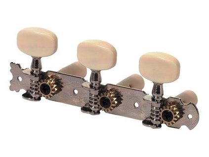 GEWA tuning heads, Classic Guitar 4/4, Set