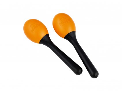 NINO MARACAS PLASTIC, PAIR ORANGE