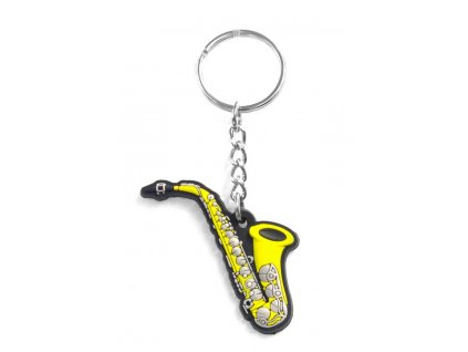 Musician Designer Music Key Chain Saxophone