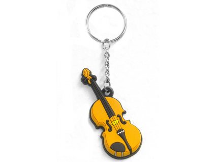 Musician Designer Music Key Chain Violin