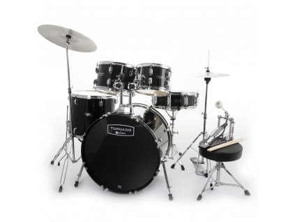 Mapex TND5294FTCDK Tornado V2 Fusion 22 Drumset Black