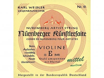 Nurnberger Strings For Violin Precision solid core 3/4