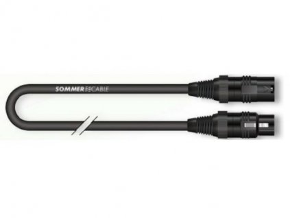 Sommer Cable AES/EBU Binary, Black, 0,15m