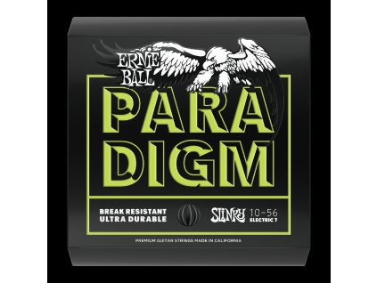 Ernie Ball Regular Slinky Paradigm 7 - String Electric Guitar Strings 10/56