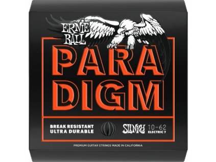 Ernie Ball Skinny Top Heavy Bottom Slinky Paradigm 7 - String Electric Guitar Strings