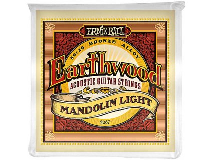 Ernie Ball Earthwood Mandolin Light Loop End 80/20 Bronze Acoustic Guitar Strings