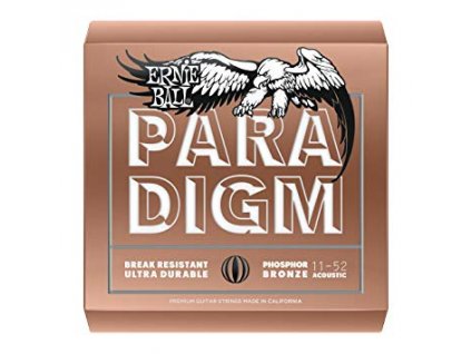 Ernie Ball Paradigm Light Phosphor Bronze Acoustic Guitar Strings