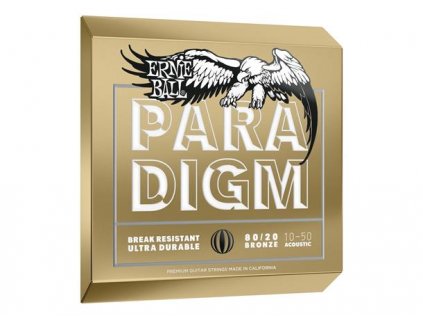 Ernie Ball Paradigm Extra Light 80/20 Bronze Acoustic Guitar Strings