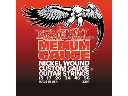Ernie Ball Medium Nickel Wound w/ wound G Electric Guitar Strings