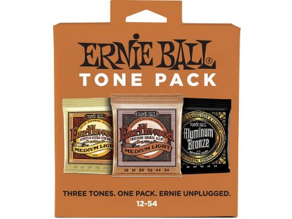 Ernie Ball Medium Light Acoustic Tone Pack