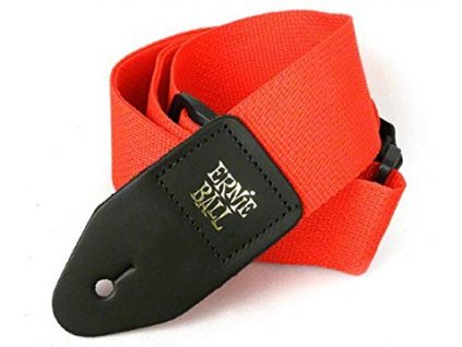 Ernie Ball Red Polypro Guitar Strap