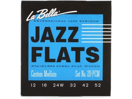 La Bella 20PCM Jazz Flats