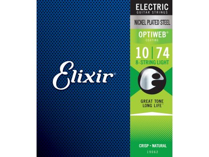 Elixir 8-String Light Optiweb