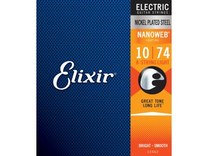 Elixir 8-String Light Nanoweb