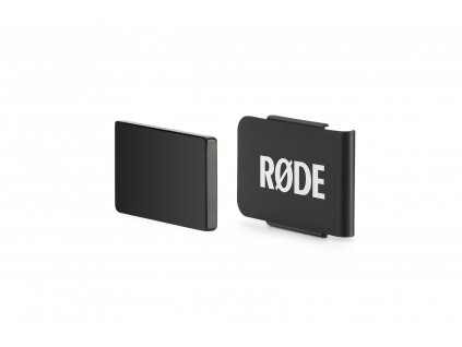 RØDE Wireless GO MAGNET 3 QUARTER LEFT SEPERATED RGB