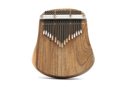 17tone 1 row kalimba walnut LARA front BOLFkalimbas