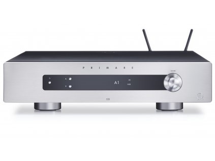 primare i25 prisma modular integrated amplifier and network player front titanium scaled