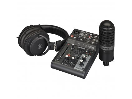 yamaha ag03mk2 live streaming pack black