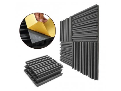 Veles-X Acoustic Self-Adhesive Wedges 300x300x50