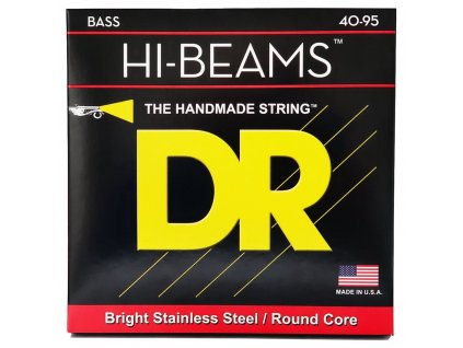 dr strings hi beam stainless steel 40 95 bass guitar strings 4 string long scale p11738 31937 image