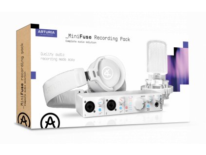 Arturia MiniFuse Recording Pack White