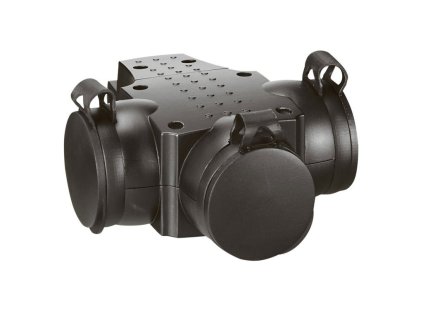 Legrand 050578, gumená 3-zásuvka