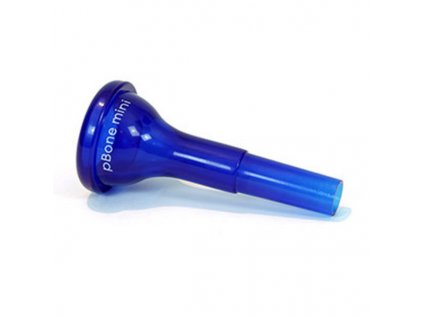 pBone Mouthpiece Alto Trombone Mini Blue