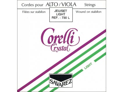 Corelli Strings For Viola Crystal Light