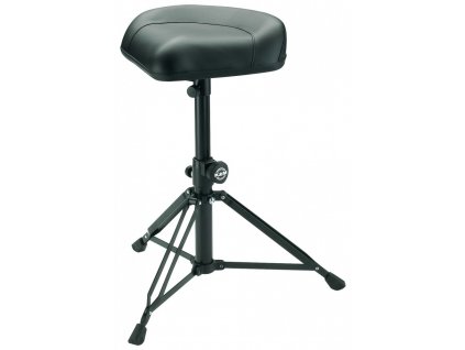 K&M 14055 Drummer's throne »Nick« black leather