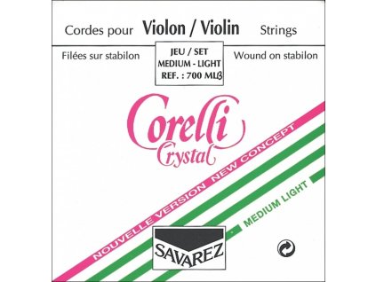 Corelli Strings For Violin Crystal Light