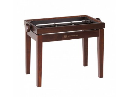 K&M 13720 Piano bench - wooden-frame rosewood matt finish